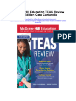 Mcgraw Hill Education Teas Review 3Rd Edition Cara Cantarella Full Chapter