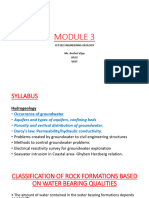 Aquifers types