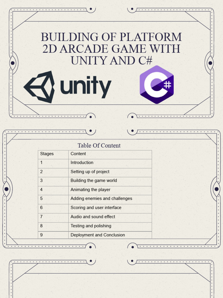 2d Arcade Game | PDF | C Sharp (Programming Language) | Unity (Game Engine)