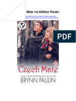 Czech Mate 1St Edition Paulin Full Chapter