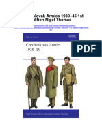 Czechoslovak Armies 1939 45 1St Edition Nigel Thomas Full Chapter