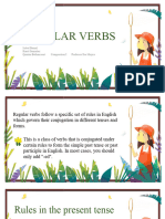 Regular Verbs