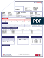 Comprobante Fecha Facturación Nro. Cuota Importe Lugar de Pago