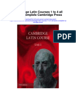 Download Cambridge Latin Courses 1 To 4 All Books Complete Cambridge Press full chapter