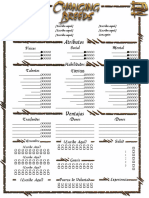 Ficha de Razas Cambiantes
