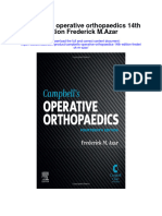 Download Campbells Operative Orthopaedics 14Th Edition Frederick M Azar full chapter