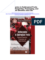 Download Anthocyanins In Subtropical Fruits Chemical Properties Processing And Health Benefits John Shi full chapter
