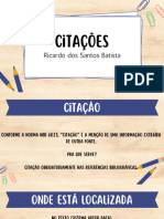 Citações - Ricardo Batista