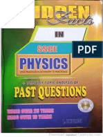 SSCE Hidden Facts in SSCE Physics L Okolosi 2019 Learnclax Com