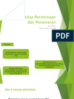 Pertemuan 4 Elastisitas Permintaan Dan Penawaran