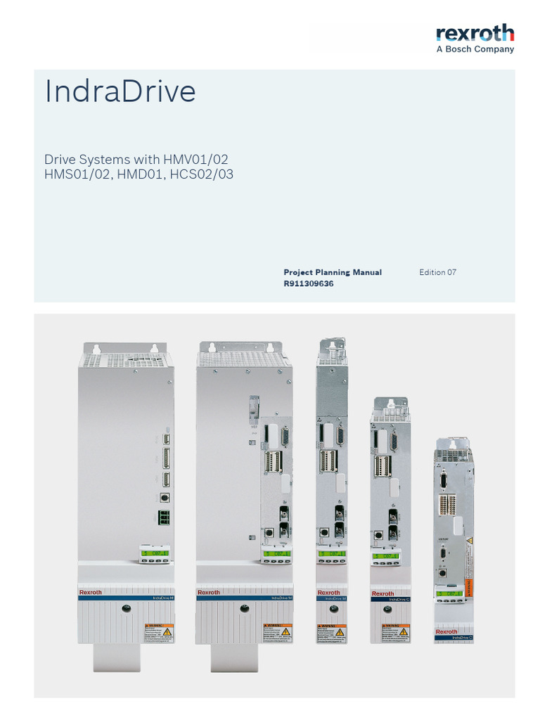 Indradrive: Drive Systems With Hmv01/02 Hms01/02, Hmd01, Hcs02/03 | PDF ...
