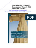 Download The Future Of The Greek Economy Economic Development Through 2035 Panagiotis E Petrakis full chapter