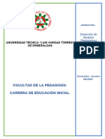 Sílabo, Desarrollo de Modelos Pedagogicos-Iis-2023