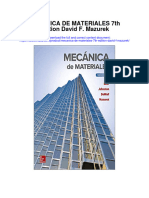 Mecanica de Materiales 7Th Edition David F Mazurek Full Chapter