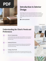 Introduction To Interior Design