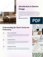Introduction To Interior Design