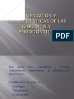 Clasificacion y Caracteristicas de Las Gingivitis PPTX 1