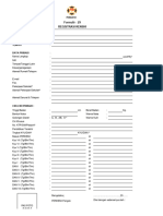 Formulir-29 (Registrasi Kenshi)