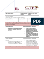 UMF Secondary Education Inclusive Lesson Plan Template