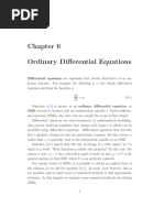 Orinary Differential Equations