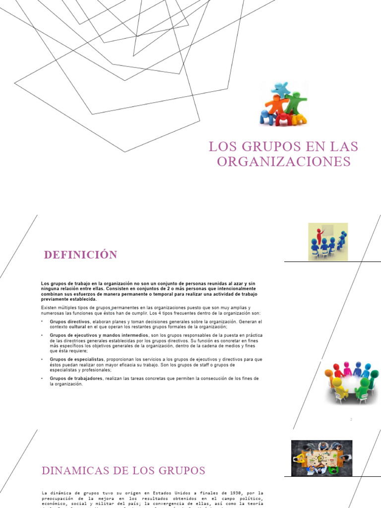 Los Grupos En Las Organizaciones – CVGVVP