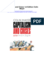 Capitalism and Crises 1St Edition Colin Mayer Full Chapter