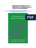Publishing Romance Fiction in The Philippines Elements in Publishing and Book Culture Jodi Mcalister All Chapter