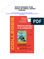 Download Medecine Physique Et De Readaptation 6E Edition Edition Cofemer full chapter