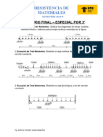 Balotario Final - Resistencia de Materiales - Upn 2024-0 - Tercera