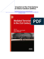 Download Mediated Terrorism In The 21St Century 1St Edition Elena Caoduro Editor full chapter
