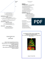 Tata Ibadah Natal Sekolah