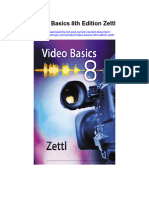 Video Basics 8Th Edition Zettl All Chapter