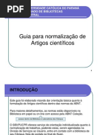 Guia para elaboração de artigos científicos
