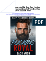 Pucking Royal An MM Age Gap Hockey Mafia Romance Deadly Puck Daddies Book 5 Zack Wish All Chapter