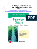 Pulmonary Disease Examination and Board Review 1St Edition Ronaldo Collo Go All Chapter