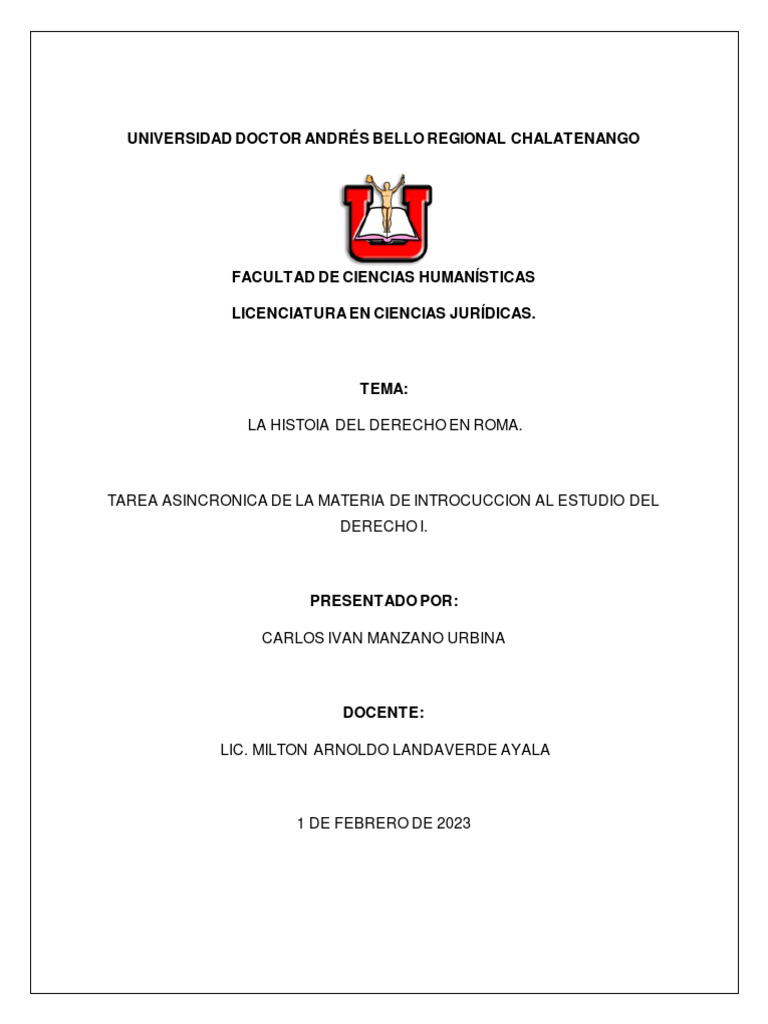 El Derecho en Roma | PDF | Ley romana | Justicia