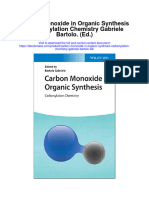 Download Carbon Monoxide In Organic Synthesis Carbonylation Chemistry Gabriele Bartolo Ed full chapter