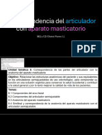 Articulador y su relacion con el aparato masticatorio