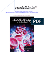 Medical Language For Modern Health Care 5Th Edition Rachel Basco 2 Full Chapter
