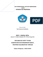 Kosp SDN 1 Nanga Mua 2023