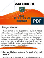 Fungsi Hukum ST Rahmah 099