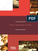 Artigo - Etica e Deontologia Juridica