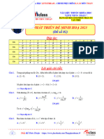 Đề phát triển số 2 - ĐA