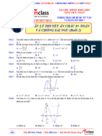 (HTT) -40 CÂU LÝ THUYẾT ĐỀ SỐ 02