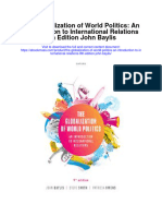 Download The Globalization Of World Politics An Introduction To International Relations 9Th Edition John Baylis full chapter