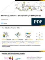 SAP Cloud Solutions An Overview On DPP Features