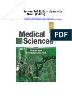 Medical Sciences 3Rd Edition Jeannette Naish Editor Full Chapter