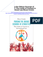 Purging The Odious Scourge of Atrocities The Limits of Consent in International Law Bruce Cronin All Chapter