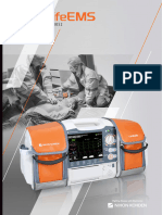 Catálogo Monitor Desfibrilador EMS-1052 Español