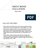 Cement Bond Evaluation - Faizal Waliy